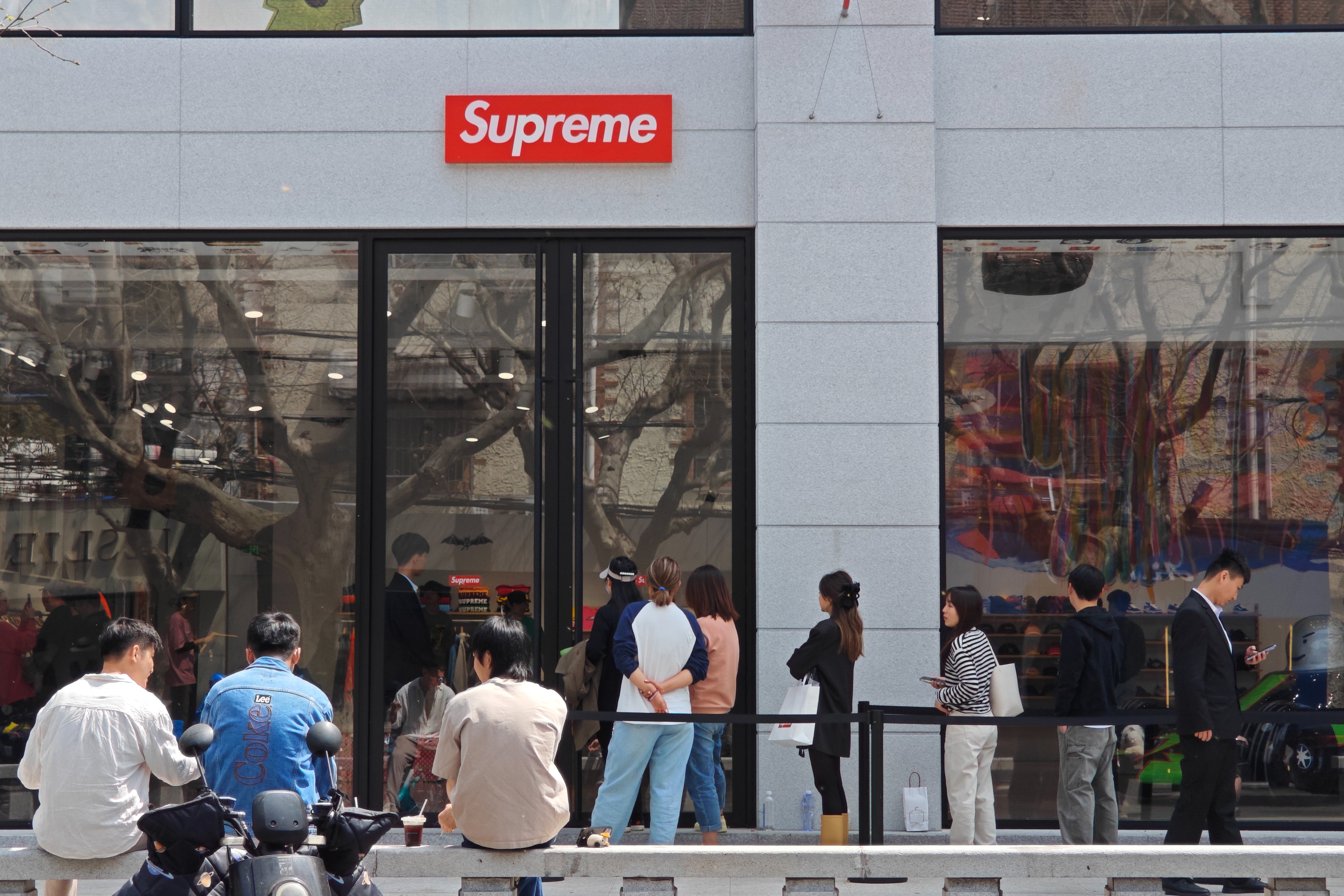 Supreme Shanghai. Image: Supreme