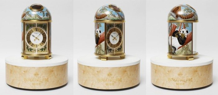 Panda Table Clock. Photo: 腕表之家