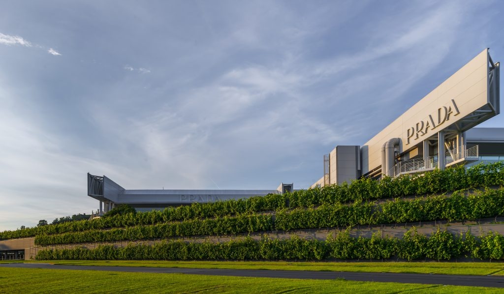 One of Prada largest directly owned industrial sites - Valvigina Garden Factory. Photo: Courtesy of Prada