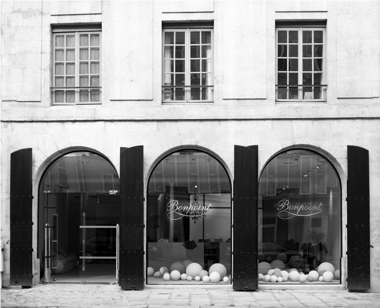 Coming to the Bonpoint store is a unique experience, according to Lecercq, one that is entirely designed for children. Here, inside a mansion on the Rue de Tournon, there is a 1,000-square-foot Bonpoint shop overlooking a formal garden. Each of its eight rooms is imaginatively decorated in a different fairytale theme. Photo: Bonpoint Rue de Tournon store.