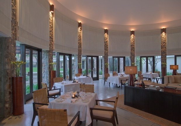 The dining room at Amansara. (Courtesy Photo)