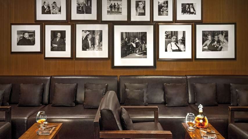 The cigar lounge at the Bulgari Hotel is one attraction that has won over Chinese tourists. Photo: Bulgari Hotel
