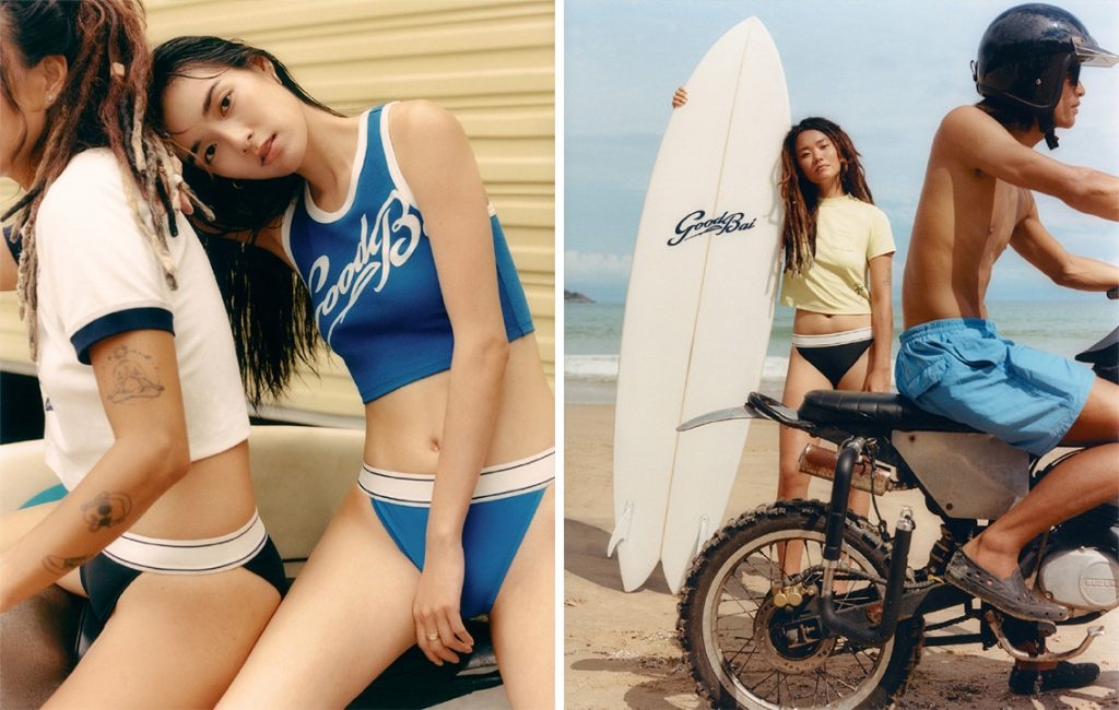 Chinese celebrity-founded brand Goodbai recently launched a Spring Summer 2023 resort collection inspired by surfing. Photo: Goodbai