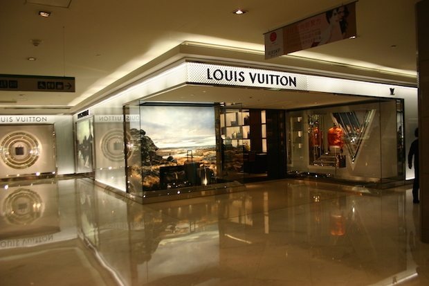 The Louis Vuitton store in Beijing's Shin Kong Place mall. (Jing Daily)