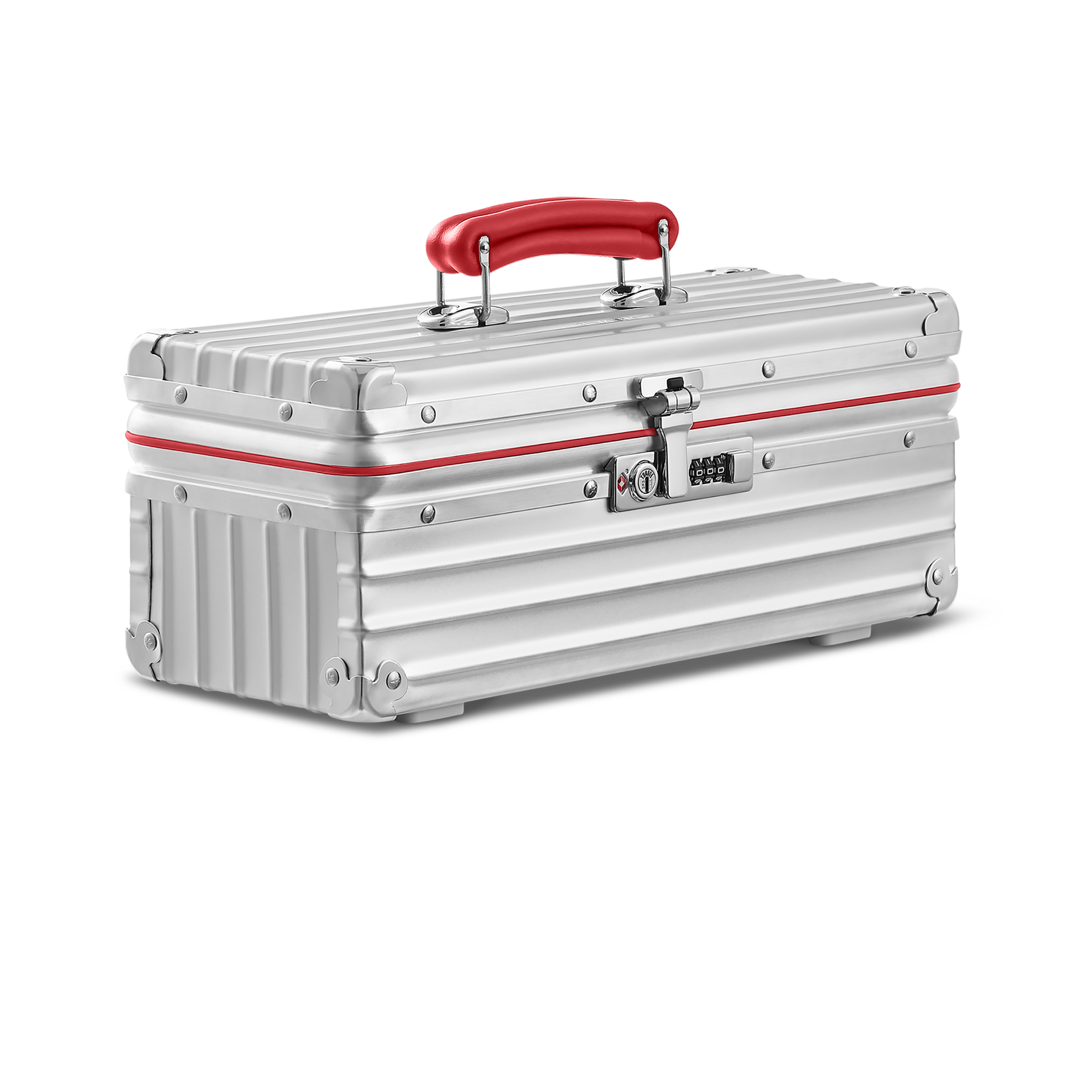 The new colorway of the Rimowa One Bottle Case will be launched in January in celebration of Chinese New Year. Photo: Rimowa