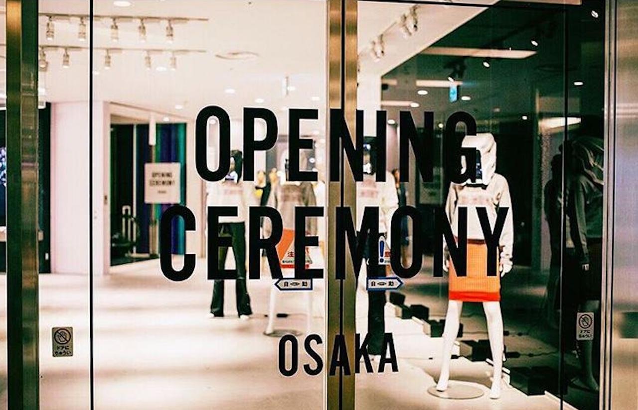 For Chinese millennials, Opening Ceremony is still regarded as an NYC streetwear brand. Photo: Opening Ceremony store in Japan by yohobuy. 