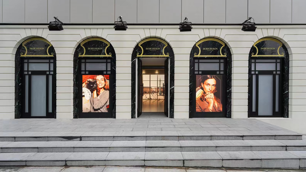 French luxury jewelry house Boucheron opened its immersive “La Maison Boucheron” exhibition in Shanghai on October 28, presenting its signature high jewelry collections and house history to local visitors. Photo: Courtesy of Boucheron