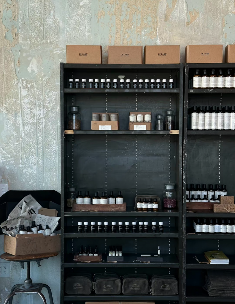 Niche fragrance brand Le Labo debuted its first duplex store in Shanghai’s Xintiandi shopping district. Image: Le Labo