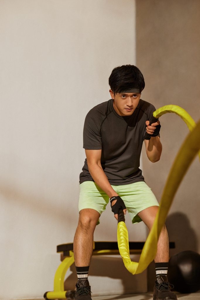 F1 driver Zhou Guanyu stars in Lululemon's "Worn By Us" campaign. Photo: Lululemon