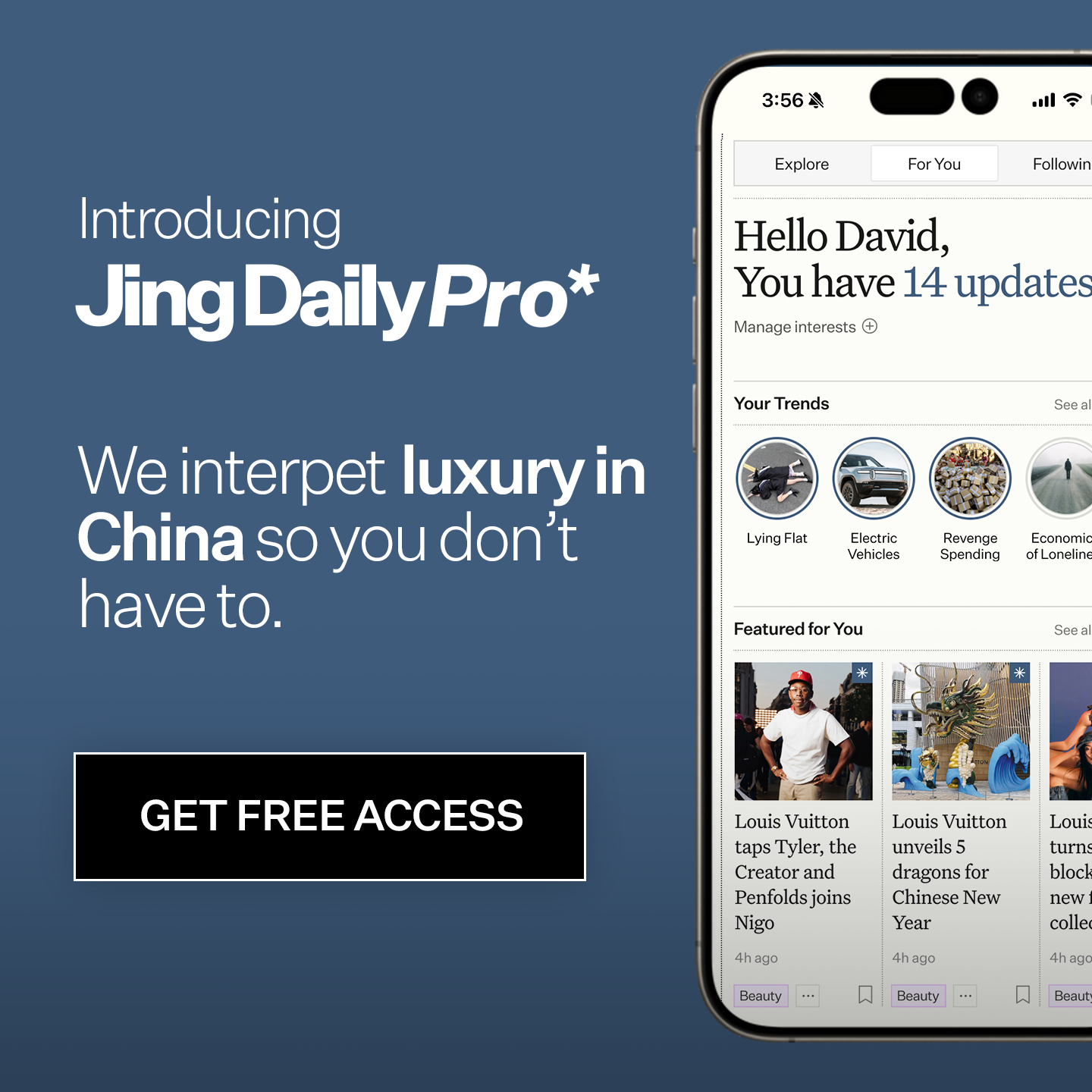 Jing Daily Pro* - Introducing Jing Daily Pro* (v.2)