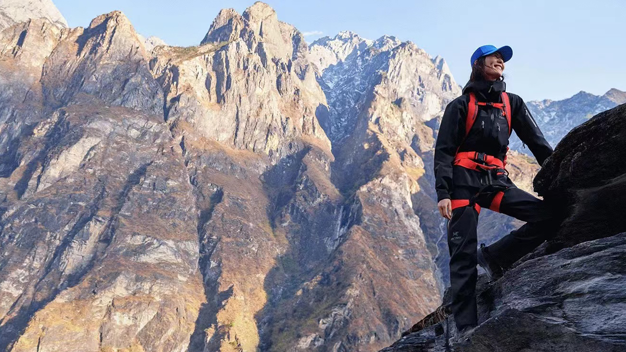 In March, Arc’teryx, the Canadian activewear brand, launched its latest campaign “Her Home Ground” which spotlights female outdoor climbers. Photo: Courtesy of Arc’teryx.