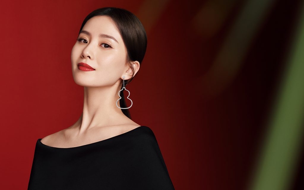 Actress Liu Shishi as its new brand ambassador in July. Photo: Courtesy of Qeelin