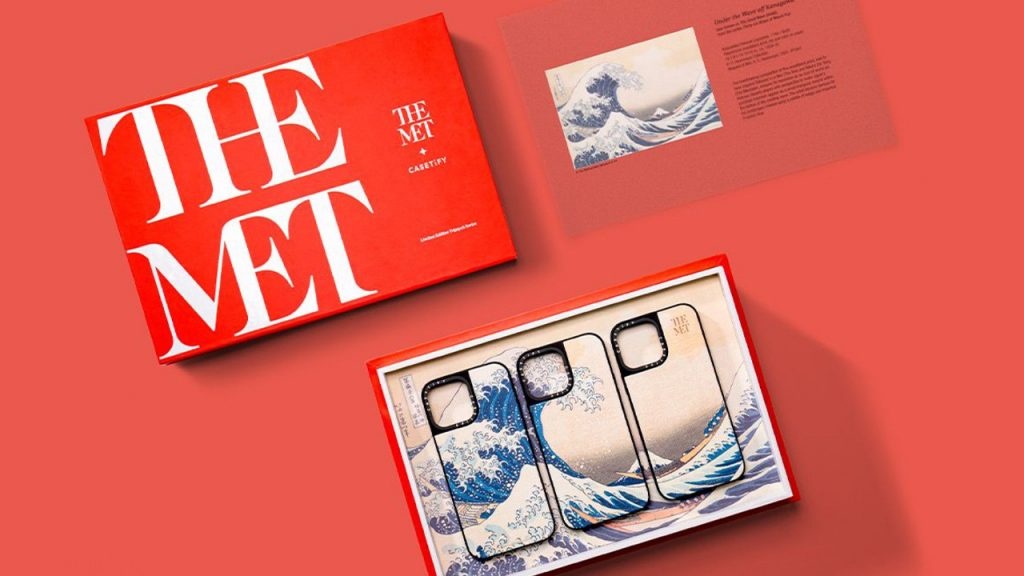 Casetify's collaboration with The Met integrates the art museum’s masterpieces. Photo: Casetify