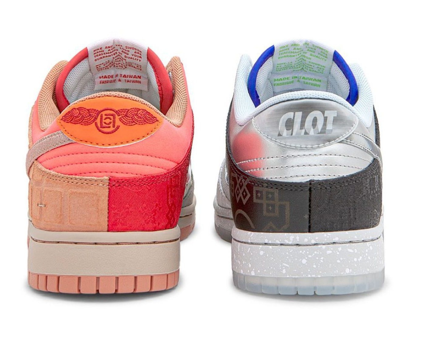 Nike and Clot merge their signatures to create the ultimate marriage of the east and west. Photo: Clot x Nike