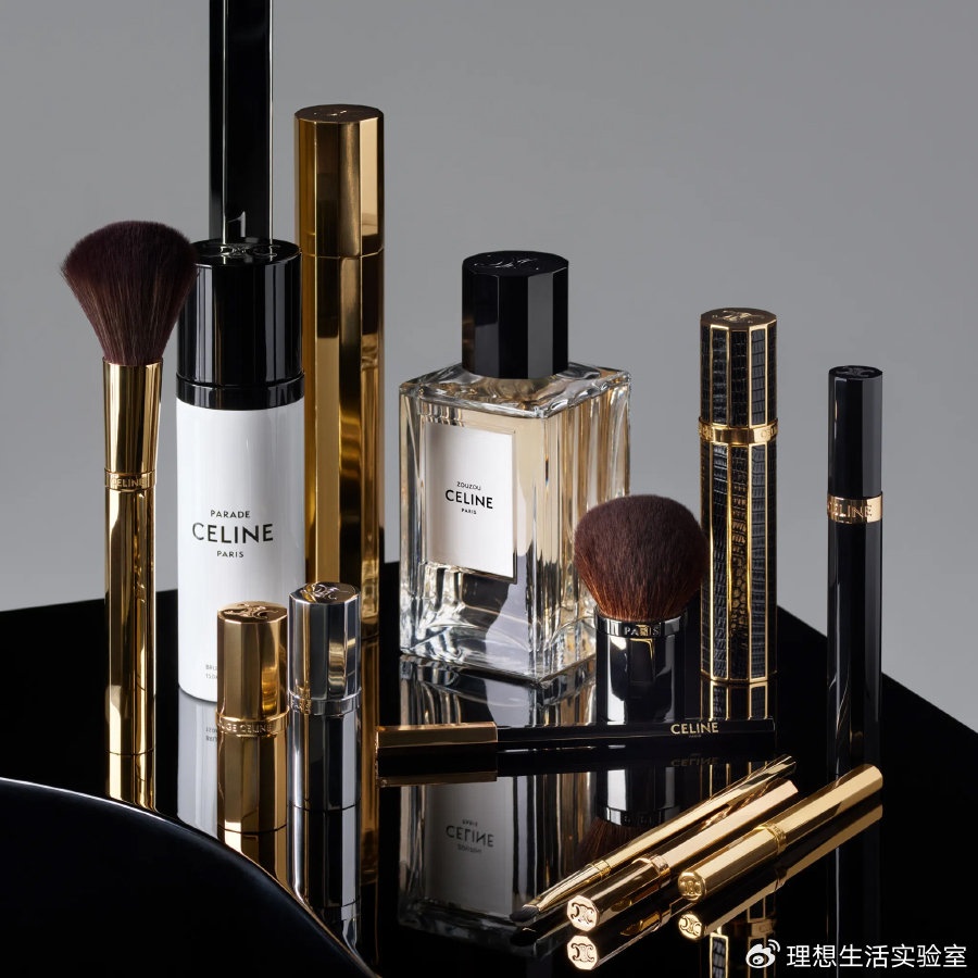 Celine has plans to expand its beauty offerings to cover lip balm, mascara, eyeliner, loose powder, and nail polish. Image: Weibo