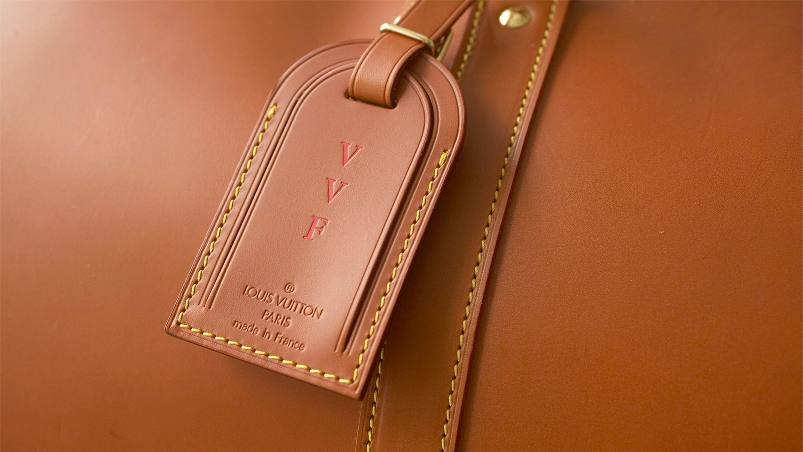 Louis Vuitton's hot stamping service