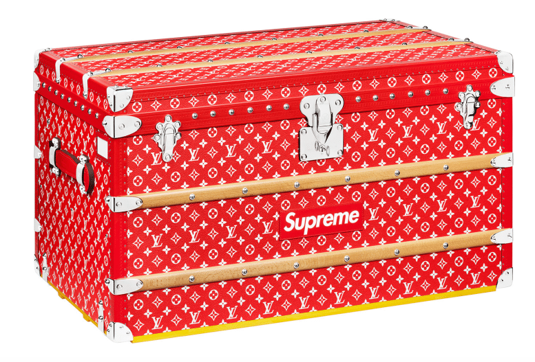 Supreme x Louis Vuitton luggage