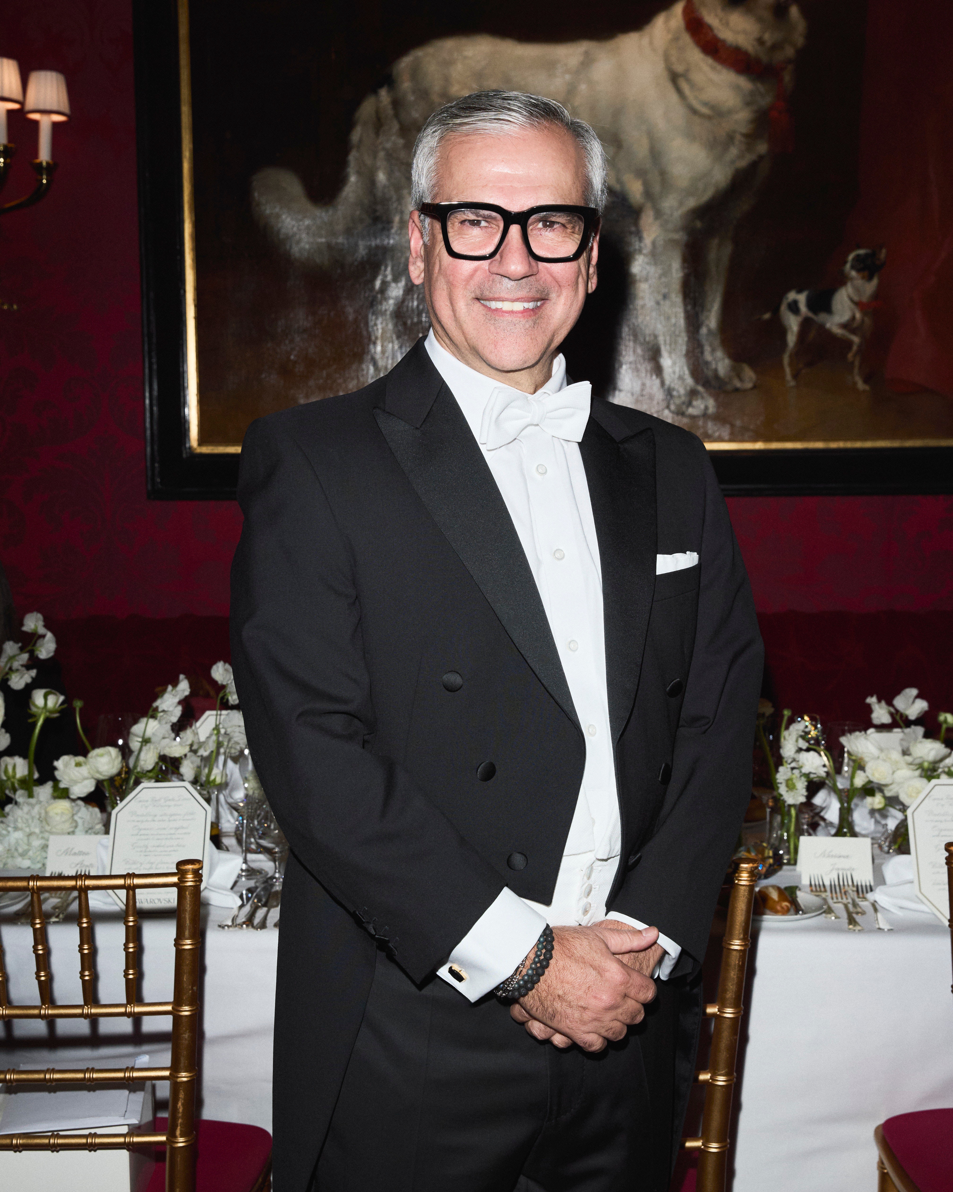 Swarovski CEO Alexis Nasard ahead of the Vienna Opera Ball. Image: Swarovski 