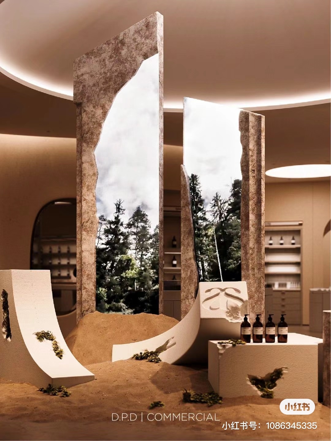 Multibrand beauty retailer Ambership's boutique in Shenzhen MixC World. Image: Xiaohongshu