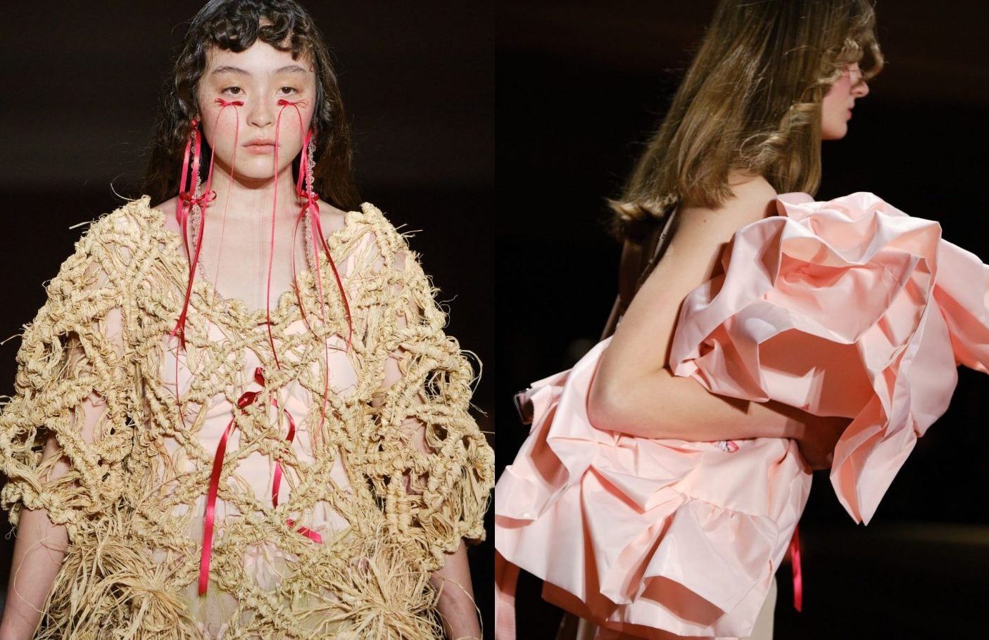 Shots from Simone Rocha's Fall 2023 collection by Daniel Sims. Photo: Simone Rocha