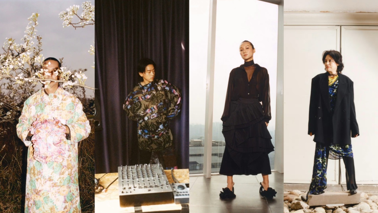 Dries Van Noten's artistic initiative features four Chengdu-based creatives from different fields. Photo: Dries Van Noten