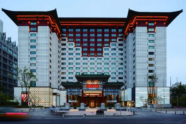 The Peninsula Beijing unveiled phase one of renovations to its rooms and lobby last week. (Courtesy Photo)