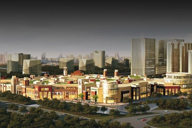 A rendering of China luxury outlet Mega Mills. (Mega Mills)