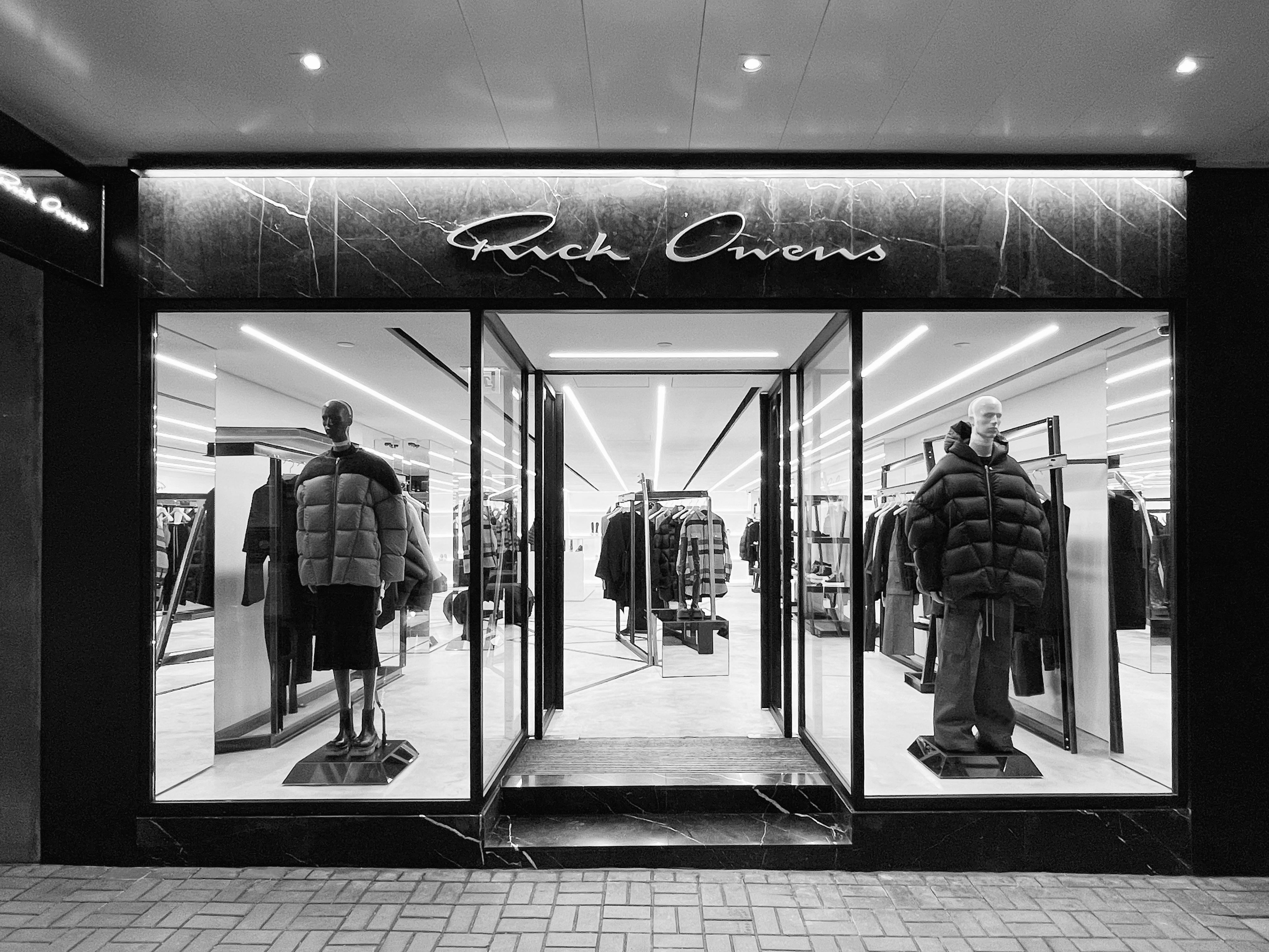 The brand opened its Hong Kong flagship in 2015. Image: Rick Owens