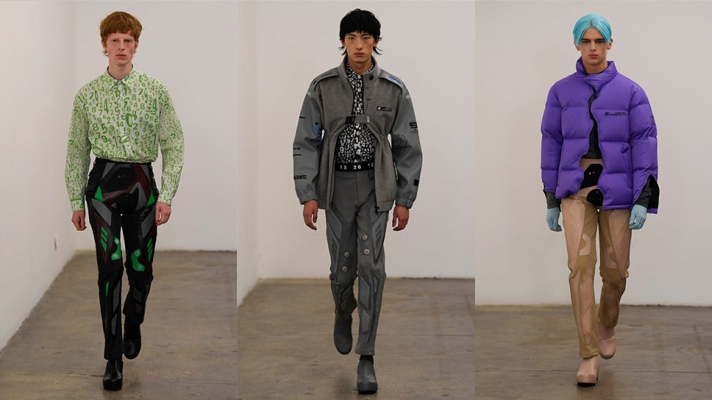 Xander Zhou FW20 Runway. Photo: Courtesy.