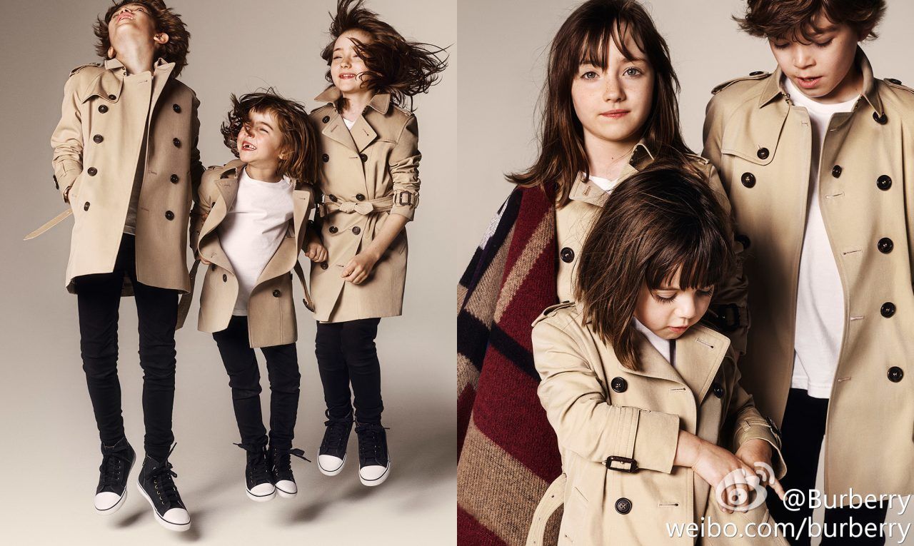 Luxury store brand kidswear