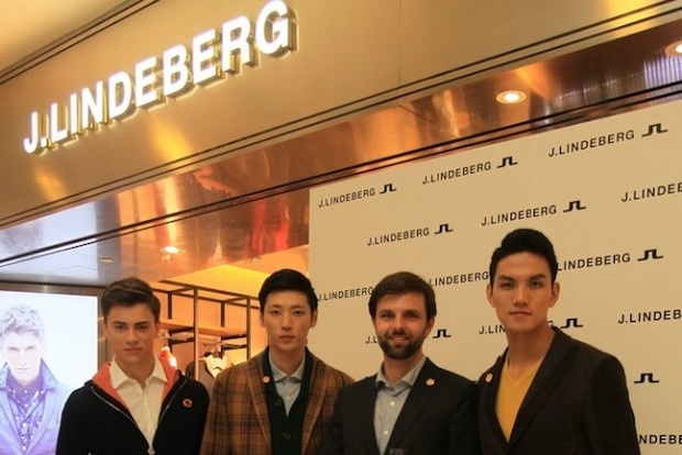 J Lindeberg flagship, Shanghai