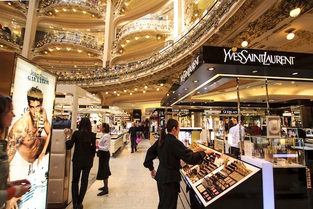 Galeries Lafayette in Paris. (Shutterstock)