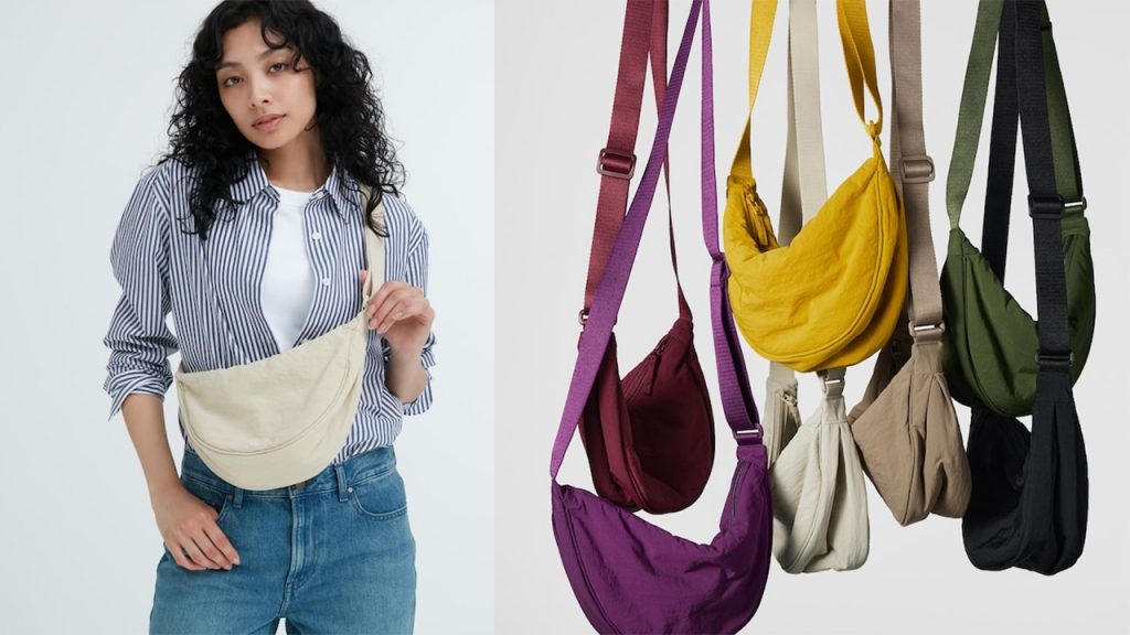 Uniqlo's bestselling Round Mini Shoulder Bag was ranked the hottest product of Q1 2023 by the Lyst Index. Photo: Uniqlo