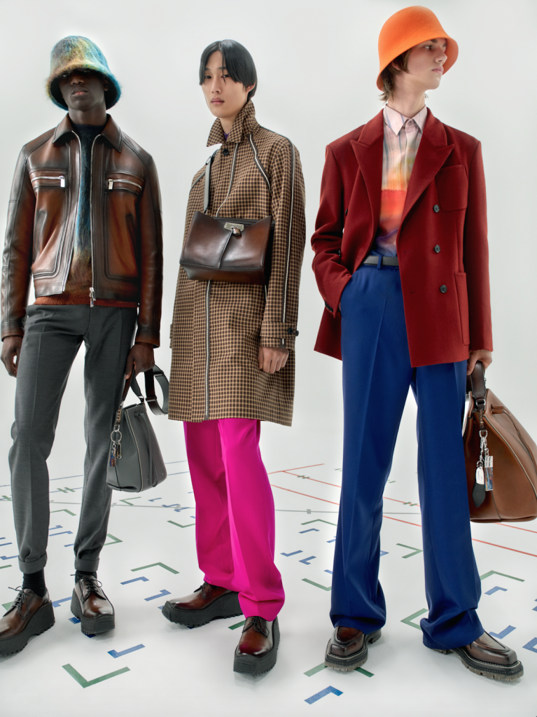 Berluti's Winter 2021 collection integrates the house's artisanal DNA and Lev Khesin's artist statement.