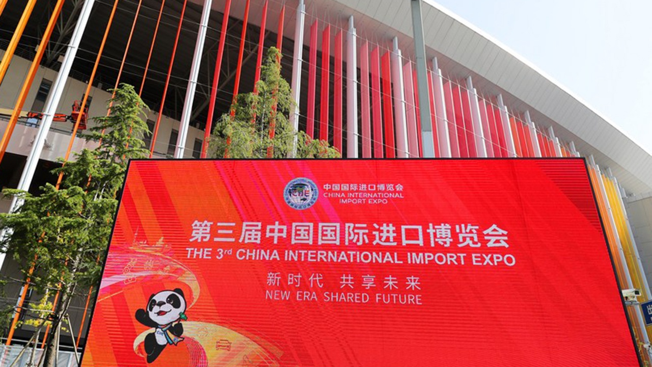 Launched in 2018 by Chinese President Xi Jinping, the trade-focused international expo has great political importance, especially as a second- or third-wave of the COVID-19 pandemic looms over the rest of the world. Photo: Xinhua Agency