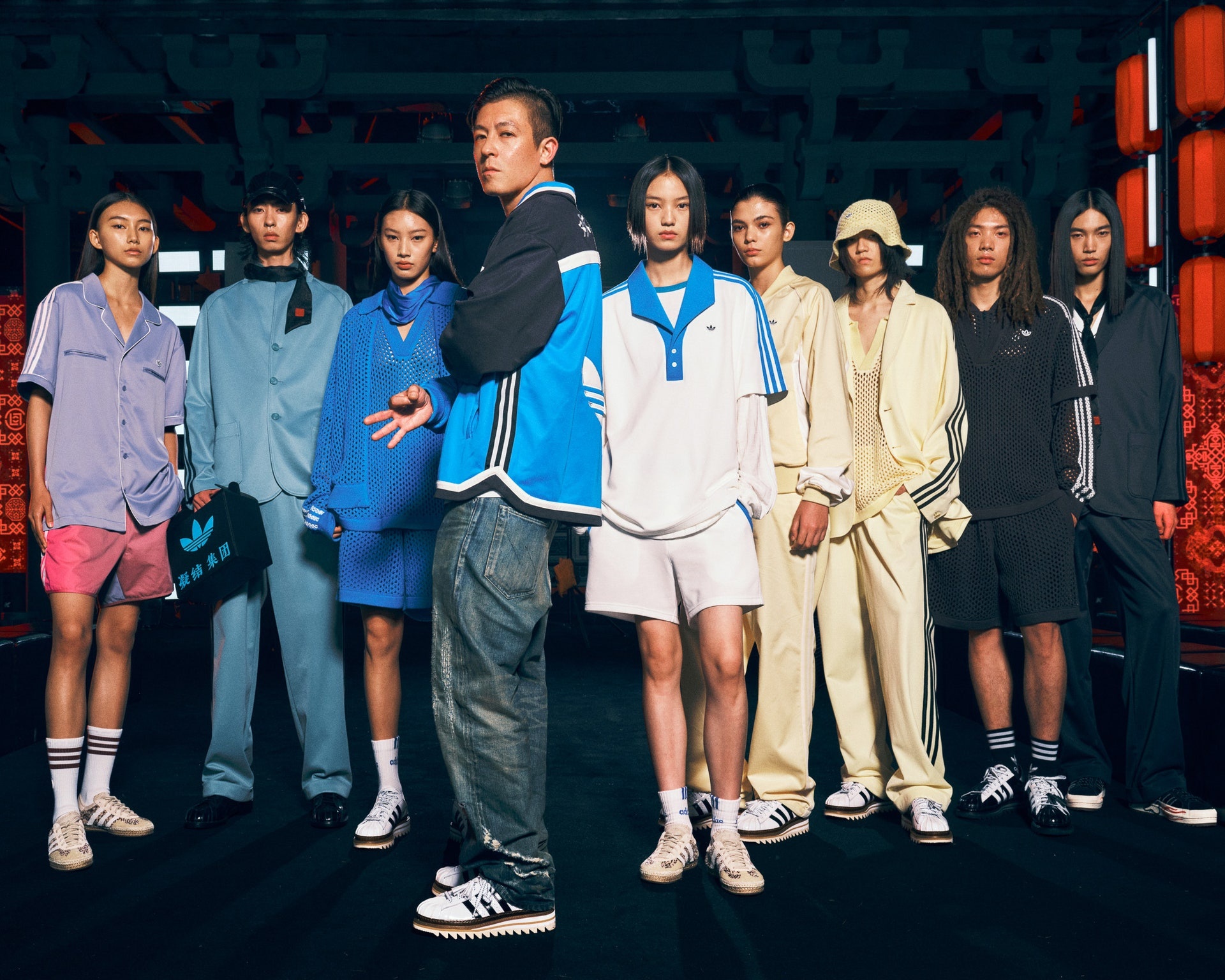 Clot and Adidas partnered in October 2023, unveiling their collection at Shanghai Fashion Week. Photo: Clot