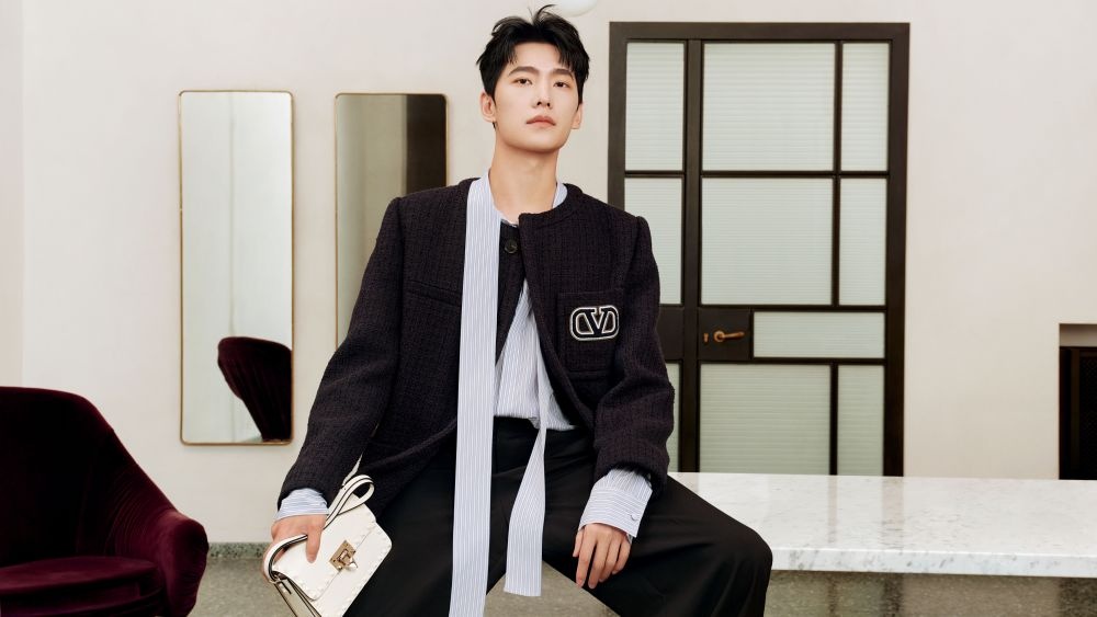 Chinese actor Yang Yang was named a brand ambassador for Valentino in May 2023. Photo: Valentino