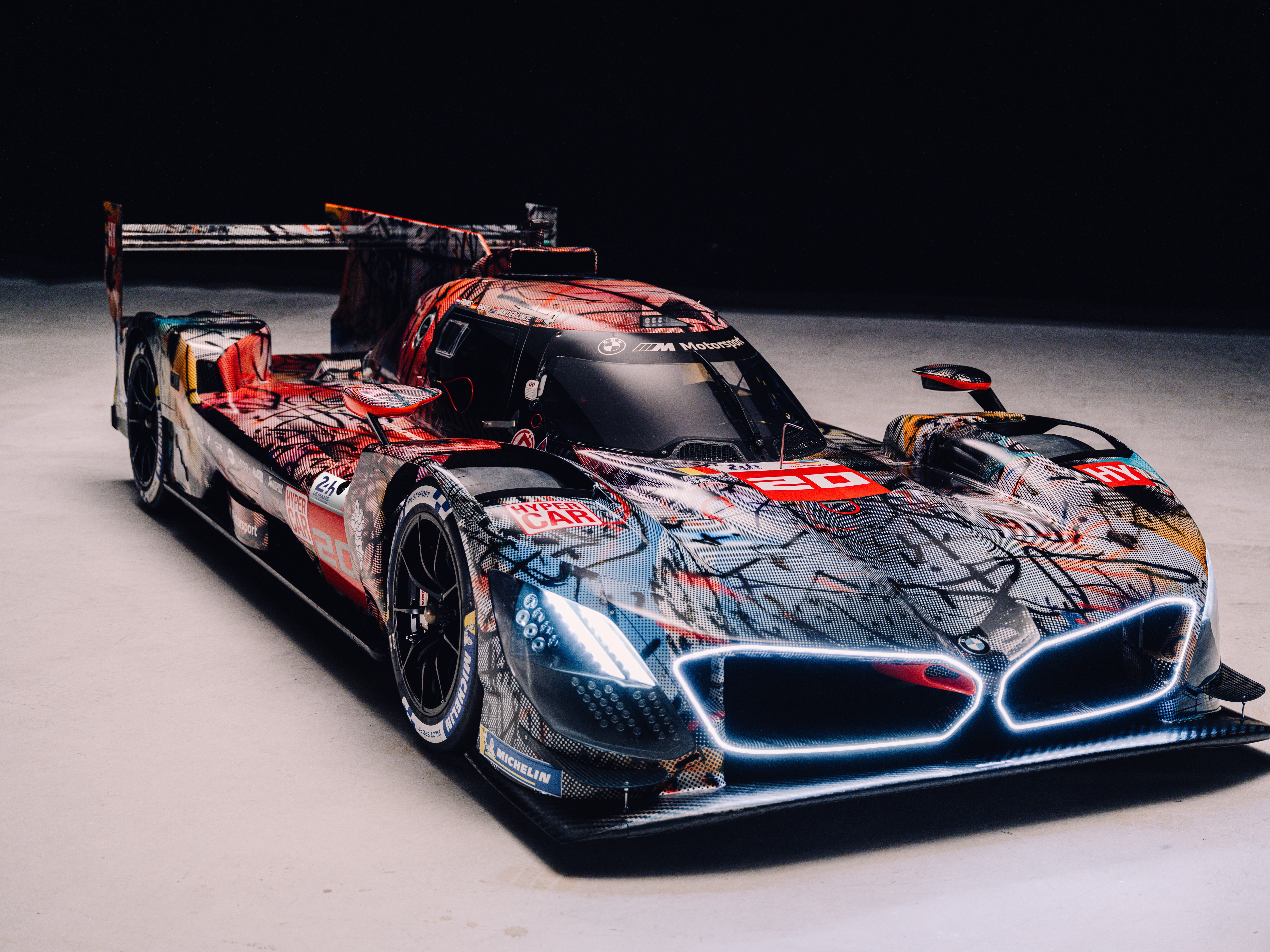 BMW Art Car #20 by artist Julie Mehretu. Photo: André Josselin © BMW AG