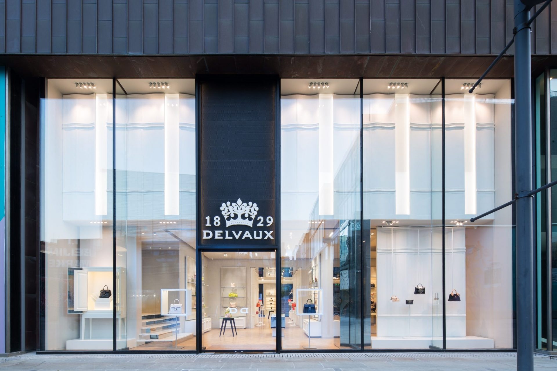 Belgian leather handbag brand Delvaux debuted its Beijing flagship store in Taikoo Li. (Courtesy Photo)