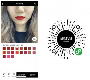 Try Now Buy Now Armani Beauty Debuts Very First WeChat AR Mini