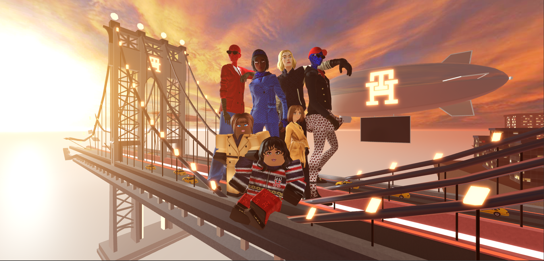 Brands rushed to international gaming platforms like Roblox en masse last year. Photo: Tommy Hilfiger