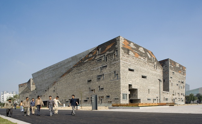 Wang Shu's Ningbo History Museum (Image: Architectural Record)