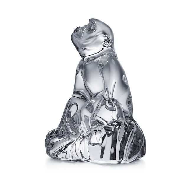 Baccarat's Crystal Monkey for Chinese New Year available at Bloomingdale's. (Courtesy Photo)