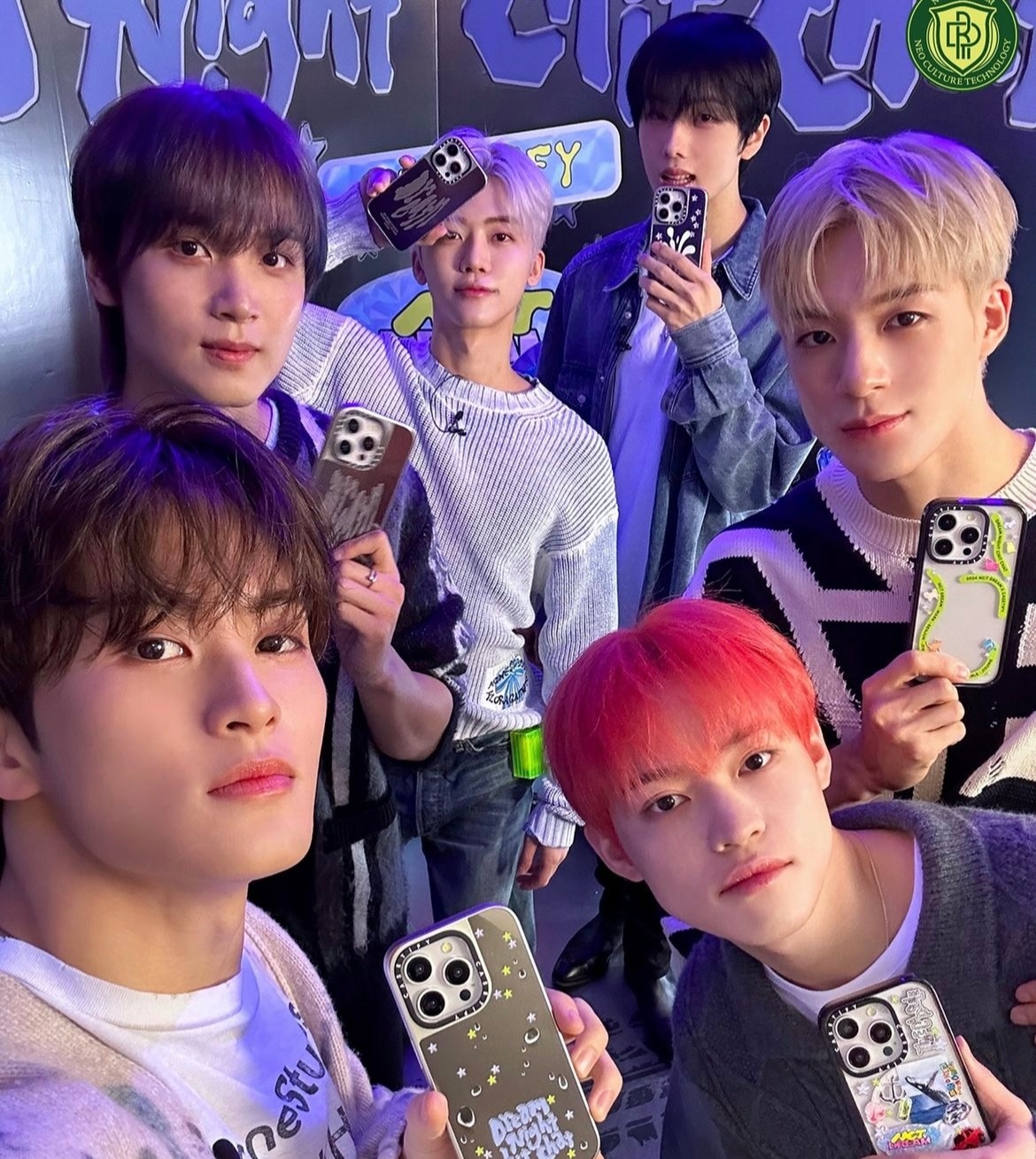 K-pop boy band NCT Dream launched their own tech accessories collection in collaboration with Casetify earlier this month. Image: Instagram