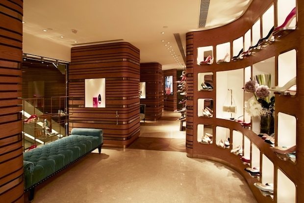 Rupert Sanderson's new Hong Kong location. (Courtesy Photo)