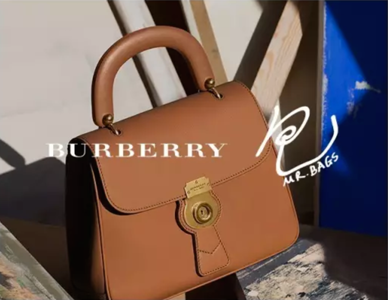 DK88 x Mr.Bag WeChat campaign. Photo: Burberry/WeChat.