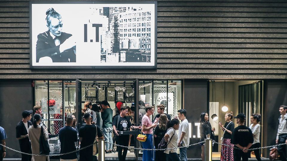 Hong Kong streetwear group I.T reports slowed growth in sales for the third quarter ended November 2019. Photo: I.T's Facebook account