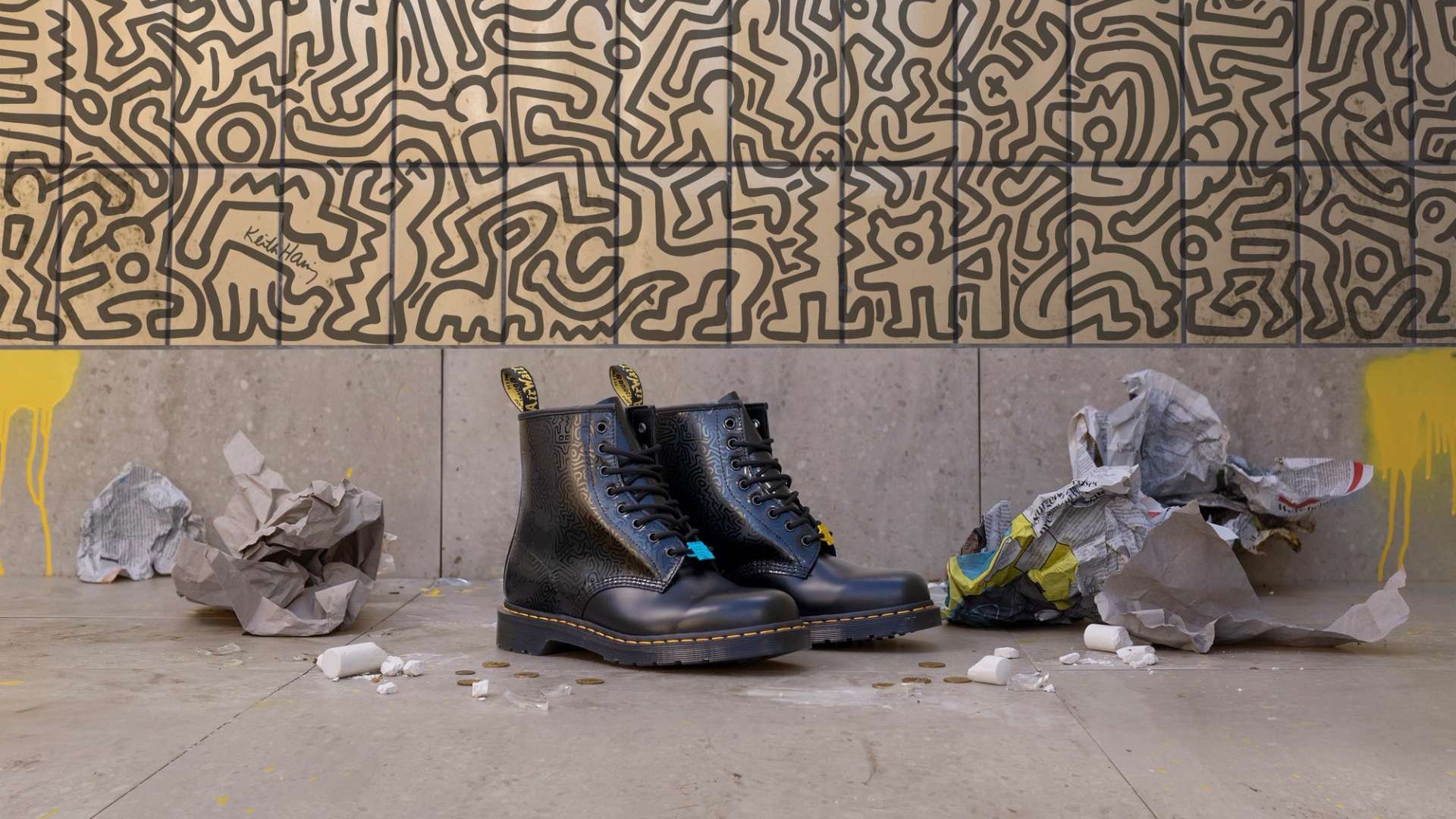 Here are three key takeaways from our webinar with Artestar, which explored the booming world of brand-artist collaborations. Photo: Keith Haring x Dr. Martens 