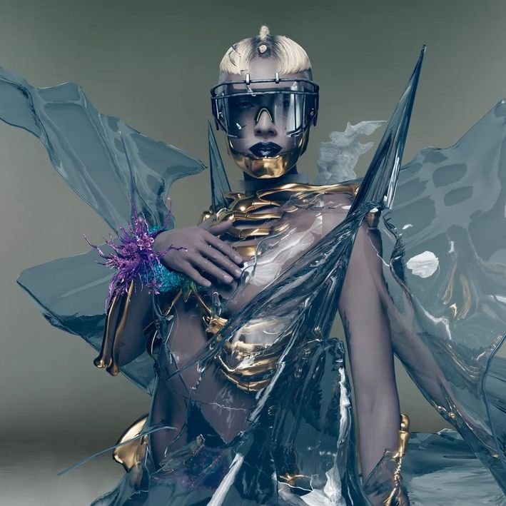 Nick Knight's debut NFT collection "ikon-1". Image: Nick Knight