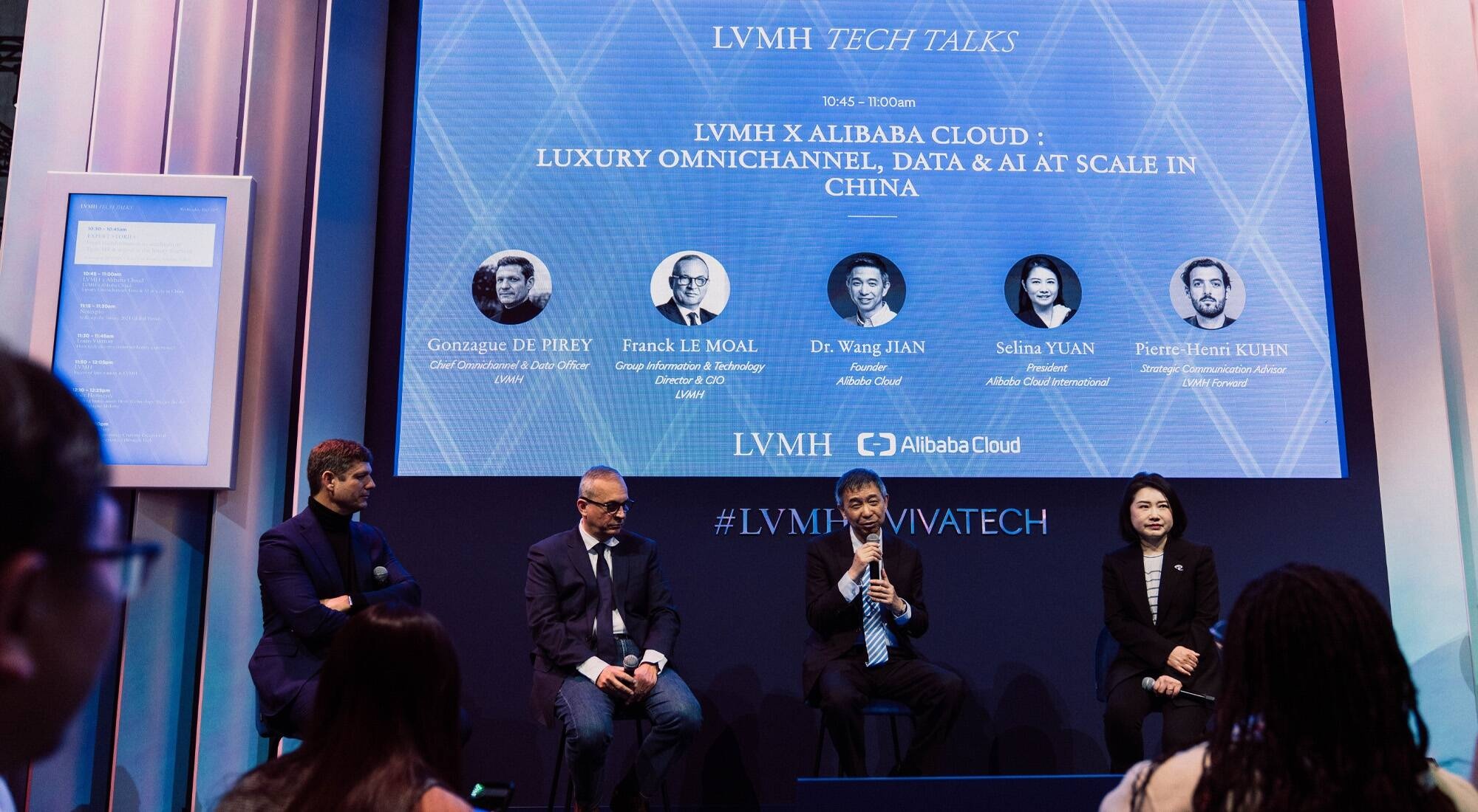 LVMH will leverage Alibaba’s cloud technologies, through AI-powered innovations in retail and on-line with Tmall. Image: LVMH